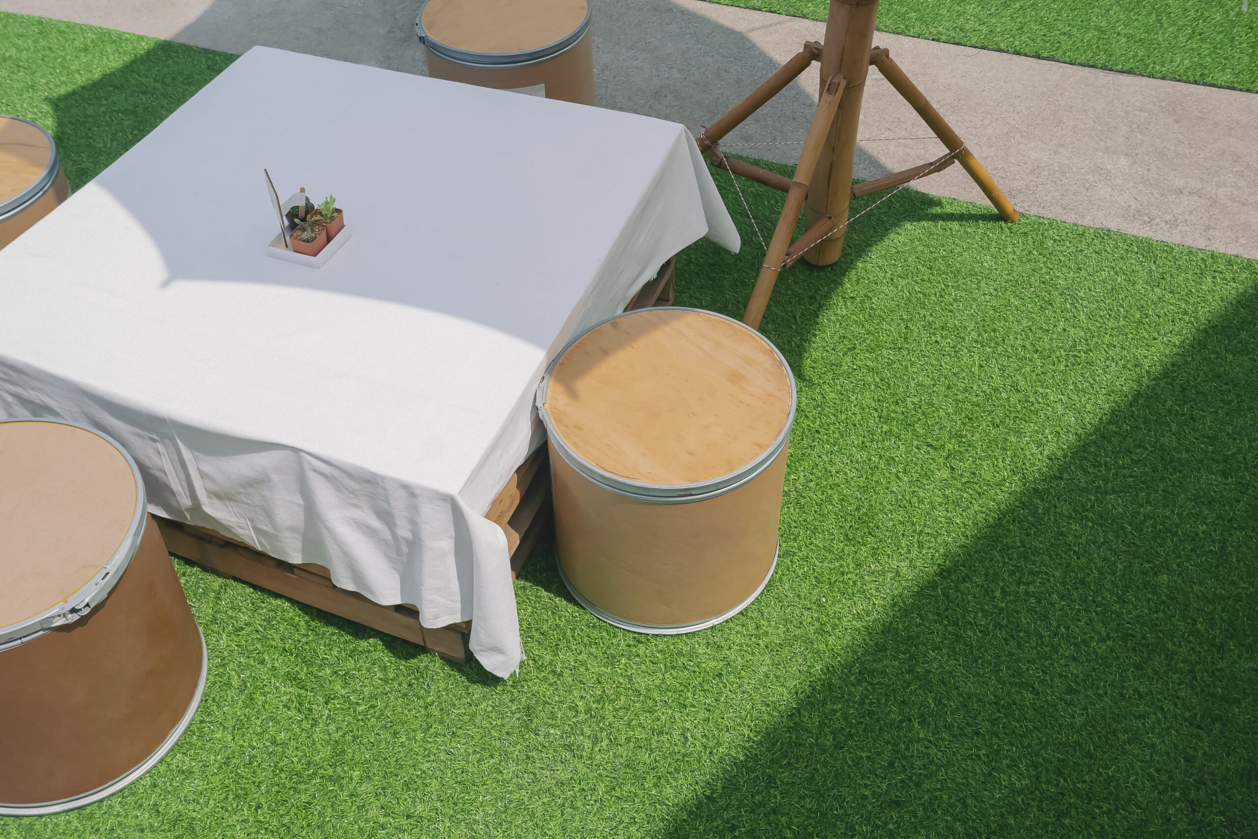 Creative ways to repurpose scraps from your landscape artificial turf project