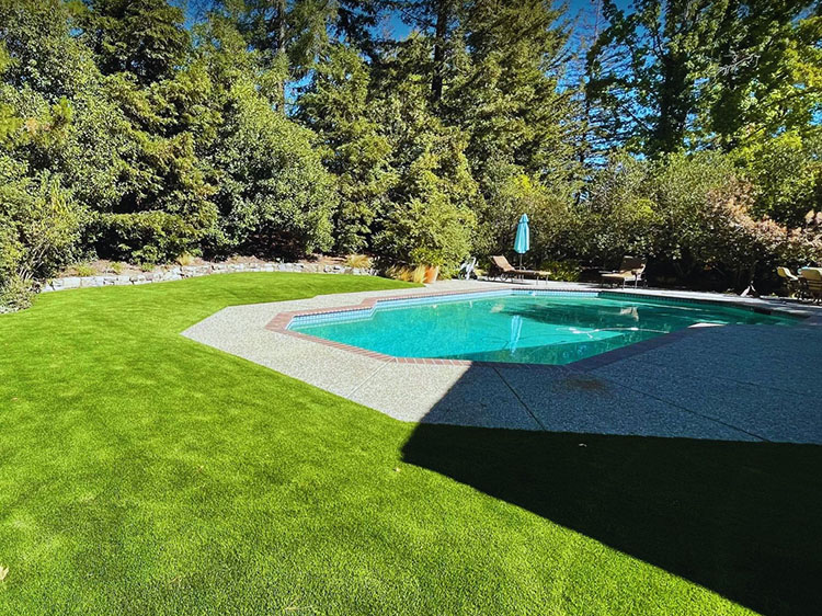 Transform Your Pool: 7 Vibrant Color Options for Artificial Turf in Salt Lake City