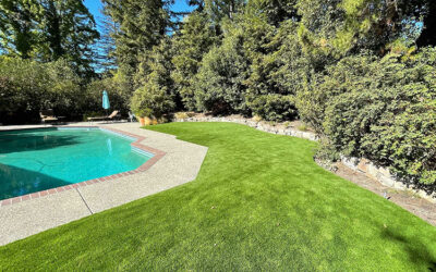 How Artificial Grass Around the Pool Improves Safety